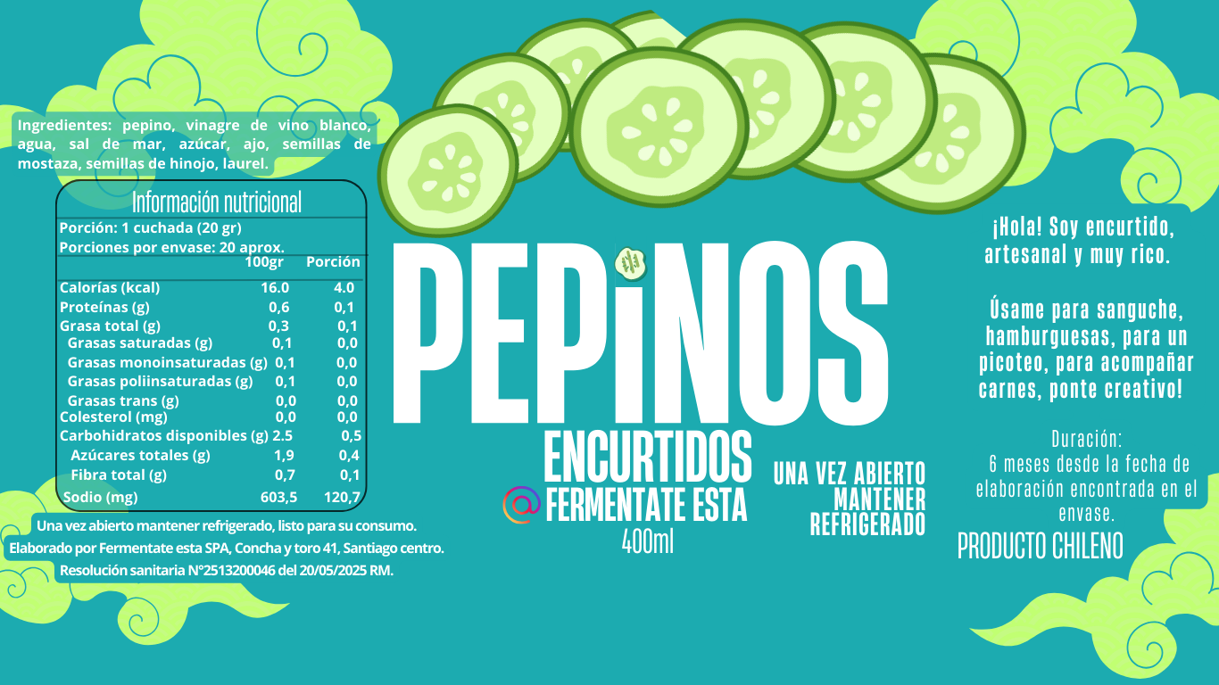 Pepinos encurtidos
